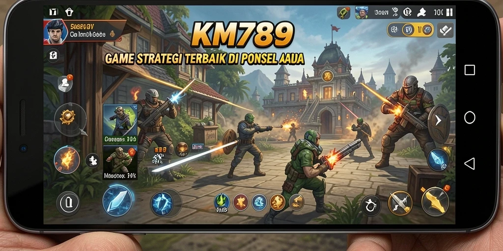 Tangkapan layar gameplay KM789 menampilkan aksi strategis yang mendebarkan.