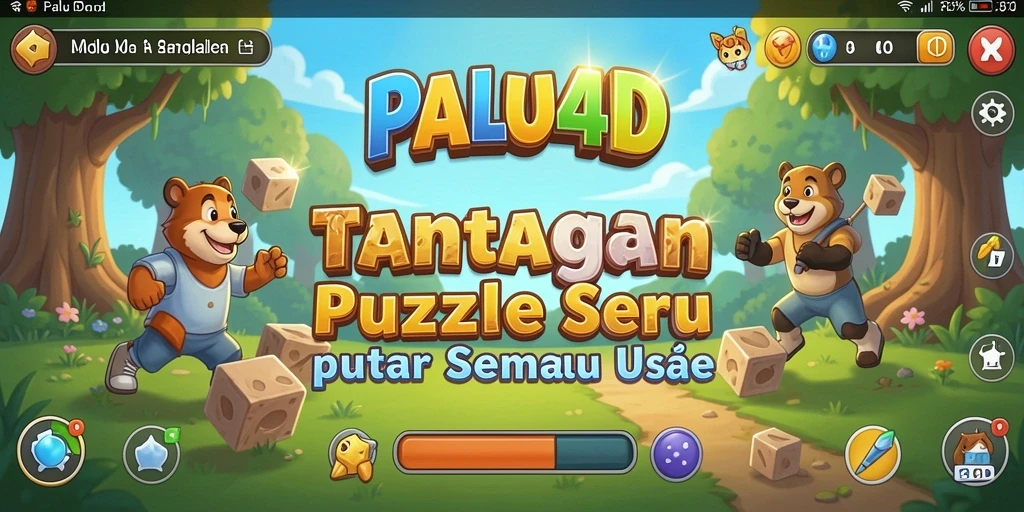 Tampilan menarik menunjukkan gameplay seru PALU4D.
