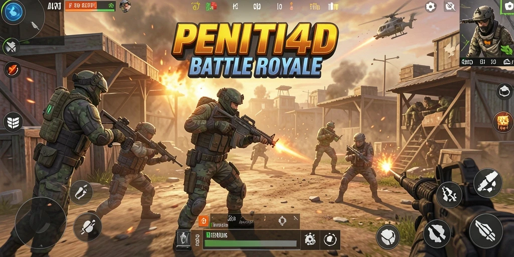 Tampilan aksi seru dalam pertempuran di PENITI4D.