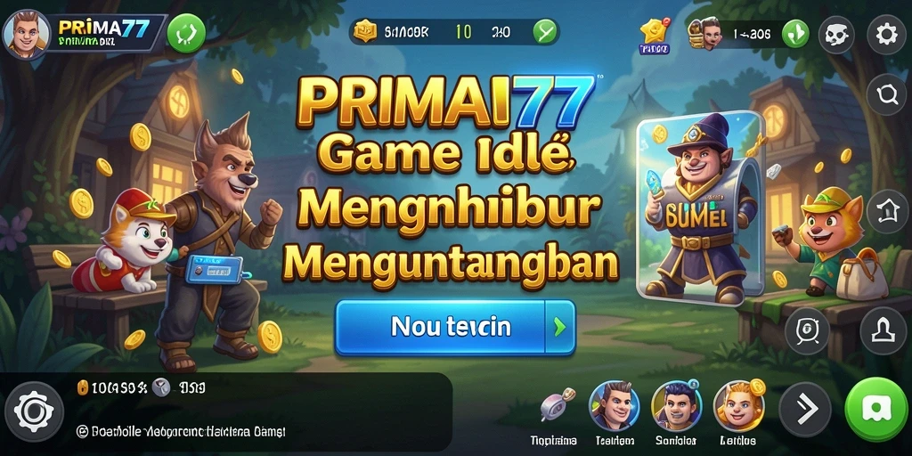 Tampilan gameplay PRIMA77 yang menarik dan interaktif.