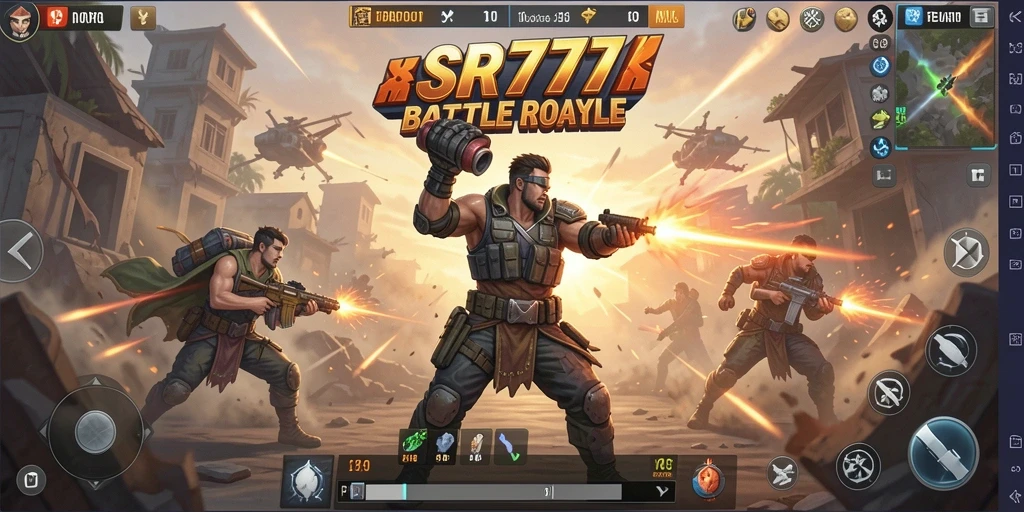 Gameplay SR777 yang mendebarkan dan menegangkan dalam setiap pertempuran.