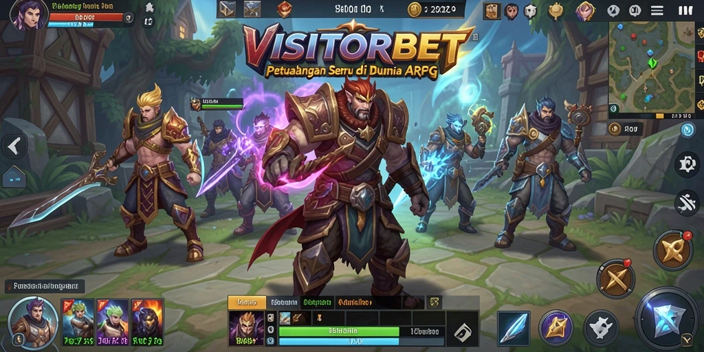 Gameplay seru dari VISITORBET dalam aksi petualangan ARPG.